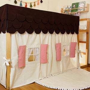 Ikea Kura curtain/ Bunk bed curtains/ Accessories bed Ikea Kura/ Kura bed tent/ Kura bett vorhang/ Ikea kura bed canopy/ Kura canopy house