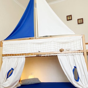 Curtain Ikea kura, rideaux lit enfant ikea bed, kura accessories bed curtains, kura bed tent, Canopy, canopy bed curtains, canopy bed house