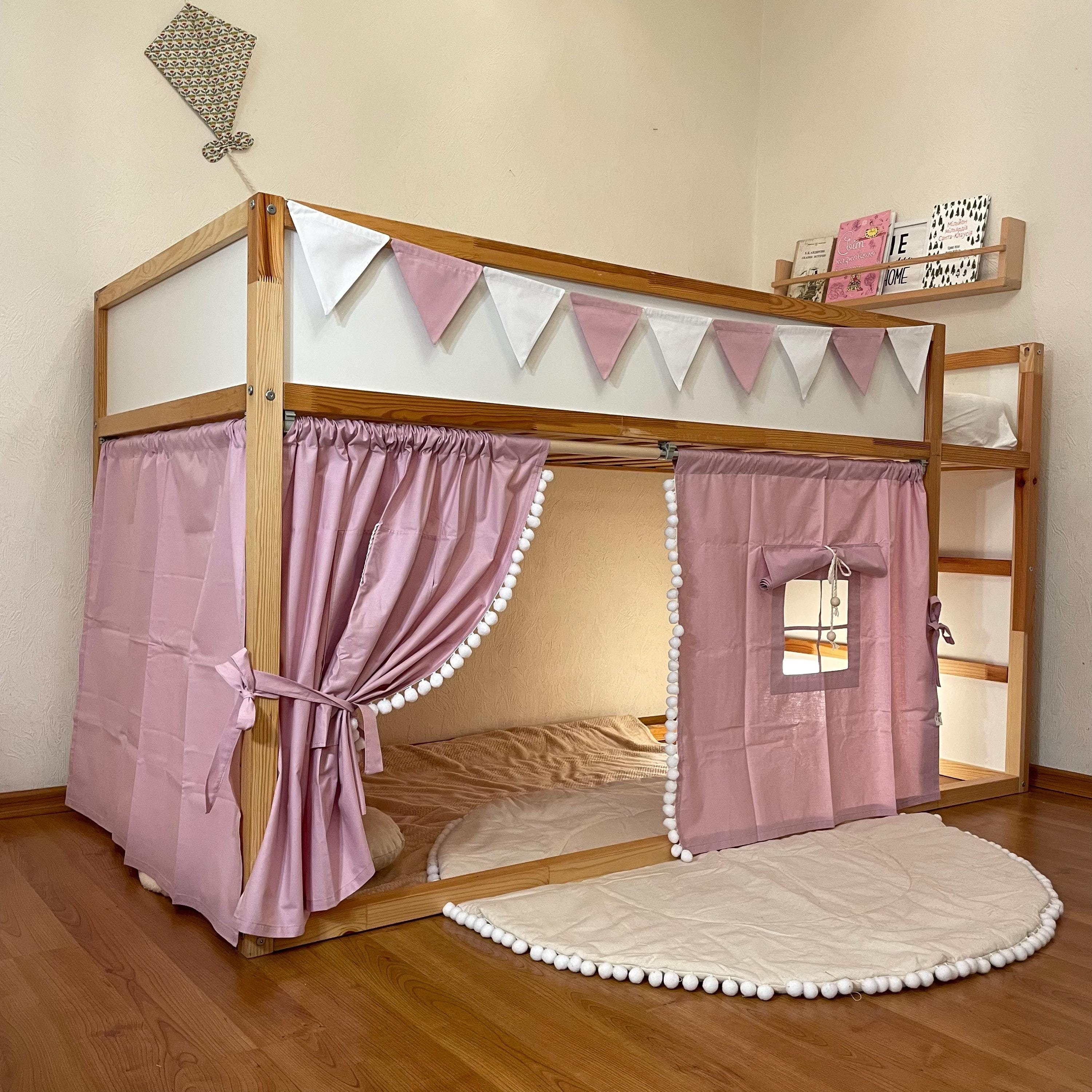 Letto A Castello Adulti Letto Per Bambini 90*200 Cm, Letto A