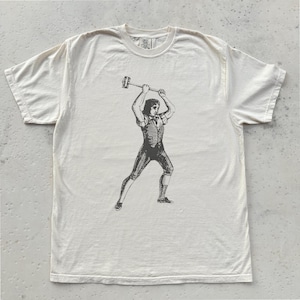 Der Luddit | Industrielle Revolution, Anti-Technologie-Shirt, Anti-Ai, Anti-Tech, Arbeitsrechte, Politisches Shirt, Ned Ludd, Tech-Arbeiter Geschenk