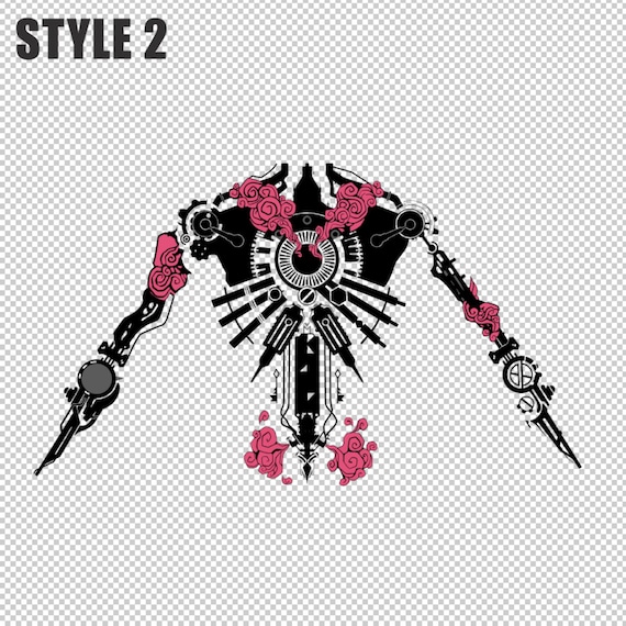 Vi Tattoo PNG PDF | Arcane League of Legends Digital Download | Cricut-Ready Printable Design