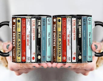 The Smiths Albums Cassette Retro Collection Mug décoratif, Mug cadeau