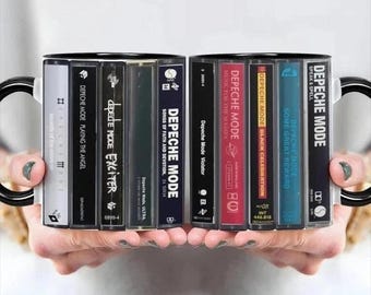 Depeche Mode Albums Cassette Collection Retro koffie thee accentmok