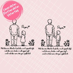 SVG l ARCHIVO LÁSER l ARCHIVO DE PLOTTER Idea de regalo para el Día del Padre Papá, tablero de grabado láser, Mejor papá, Amor Gracias Gráfico vectorial Negocio