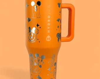 Custom Engraved HydroJug – Mouse Inspired Water Bottle | 32oz & 40oz Personalized Tumbler | Magical Gift for Disney Lovers