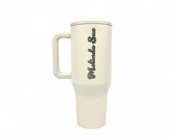 Personalized Hydrojug 40 oz Traveler: Custom Engraved Tumbler Gift