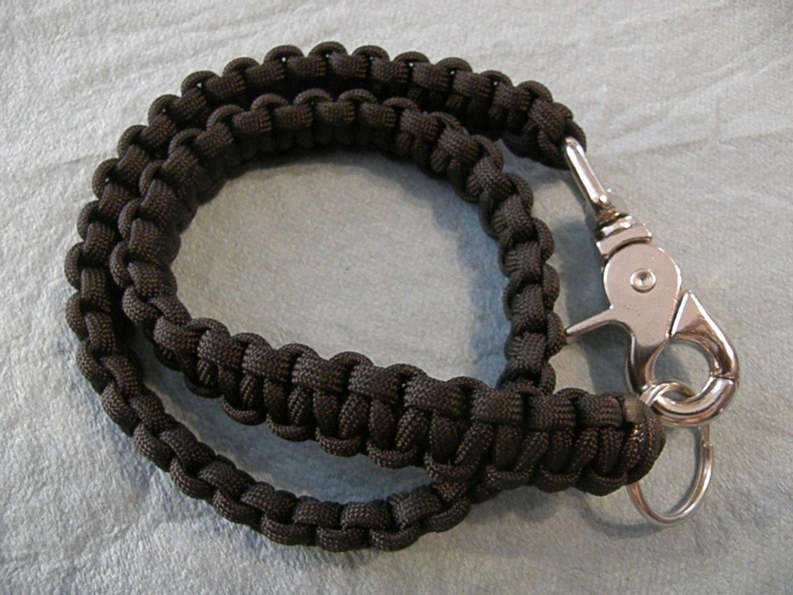 Black Paracord Biker Wallet Chain Etsy