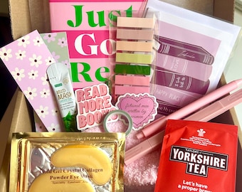 Mystery Book Lover Gift Box: Blind Date with a Book, Pamper Hamper