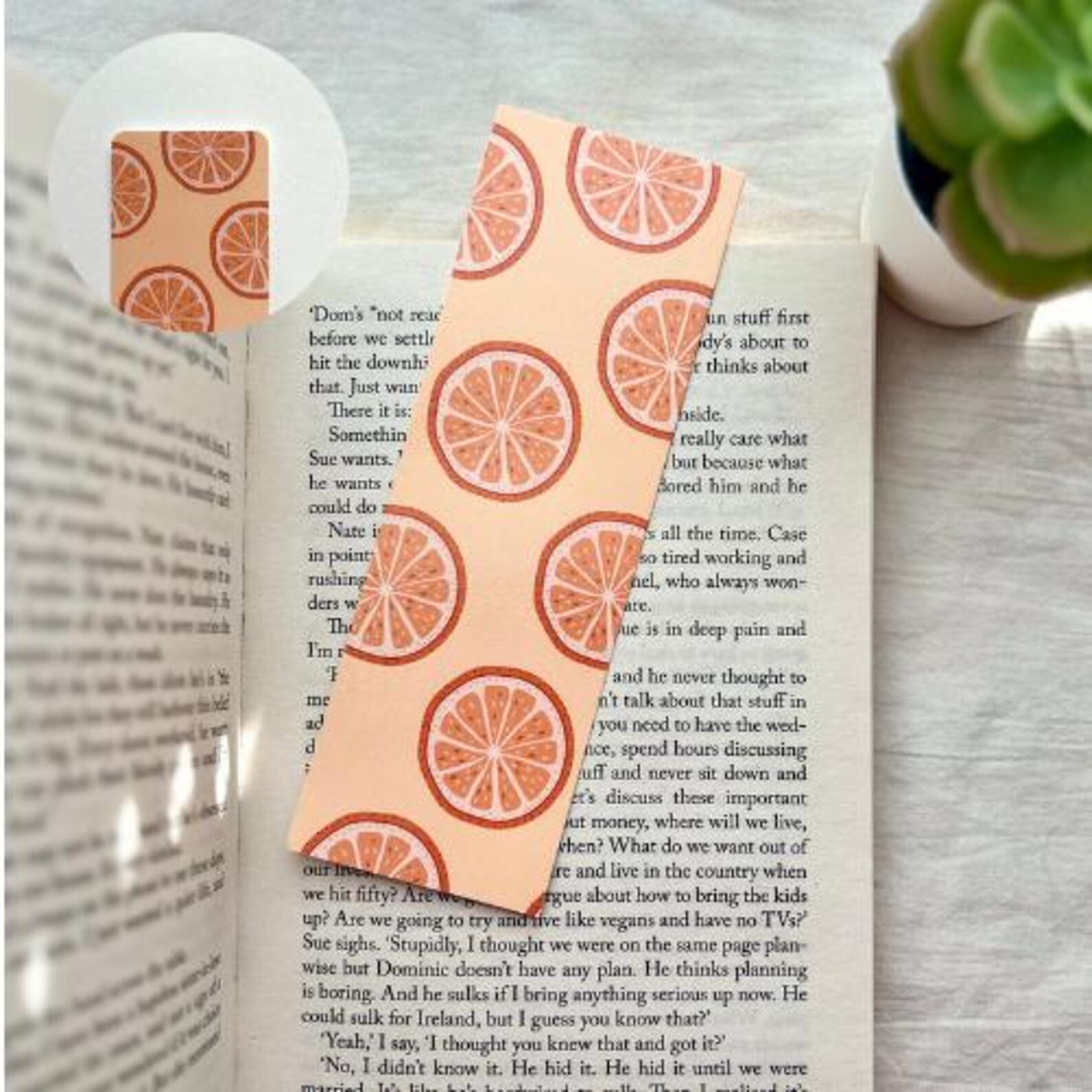 Citrus Bookmarks Set: Lemon, Lime & Orange - Glossy Finish - Etsy