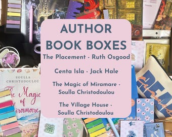 Author Book Box – literaire cadeauset voor boekenliefhebbers | Keuze uit 4