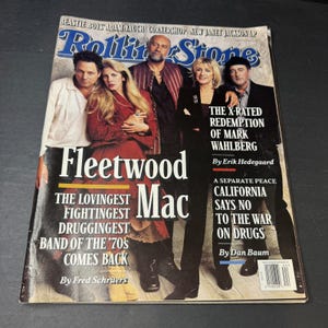 Rolling Stone Magazine, 30 oktober 1997, nummer #772 Fleetwood Mac Mark Wahlberg