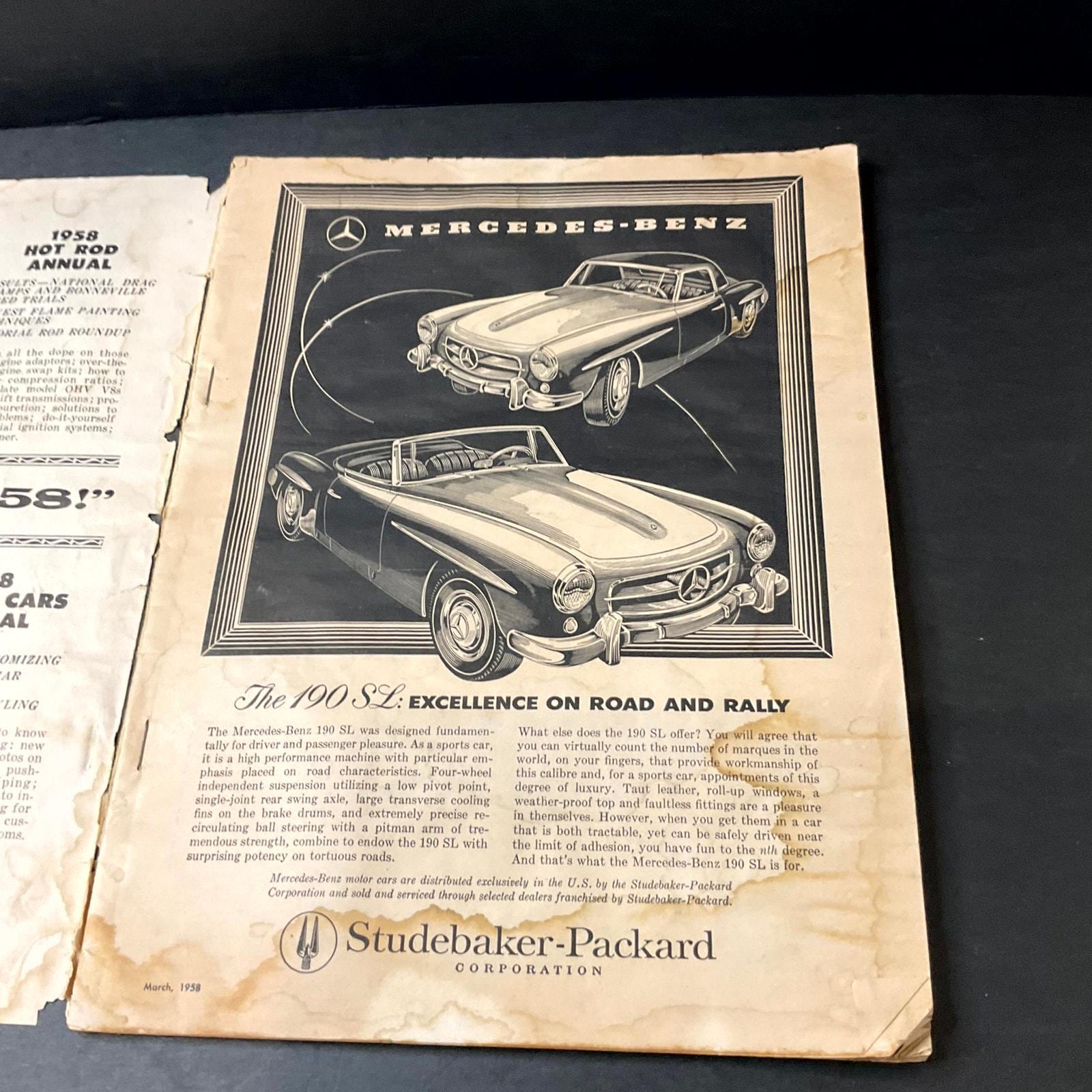 モーターライフカーマガジン 1958年3月号 5月号 ヴィンテージカー愛好