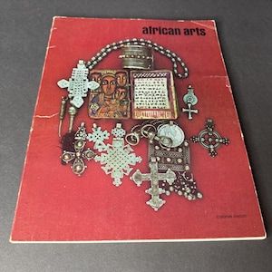 African Arts Magazine Ethiopian Jewelry Summer 1974 Volume VII No 4 Paperback