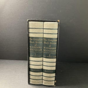 The Complete Short Stories of W. Somerset Maugham 2 Volume Set Hardcover 1934