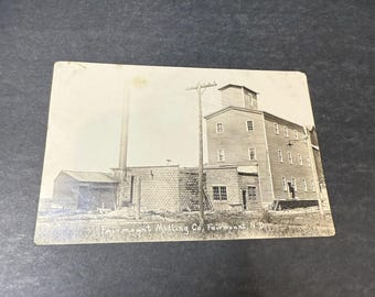 FairMount Milling Co.North Dakota RPPC Postkarte: 1918 Vintage