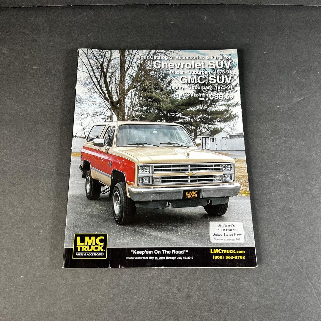 19731991 Chevrolet GMC Truck Catalog Parts Accessories LMC 2019 Vol 3