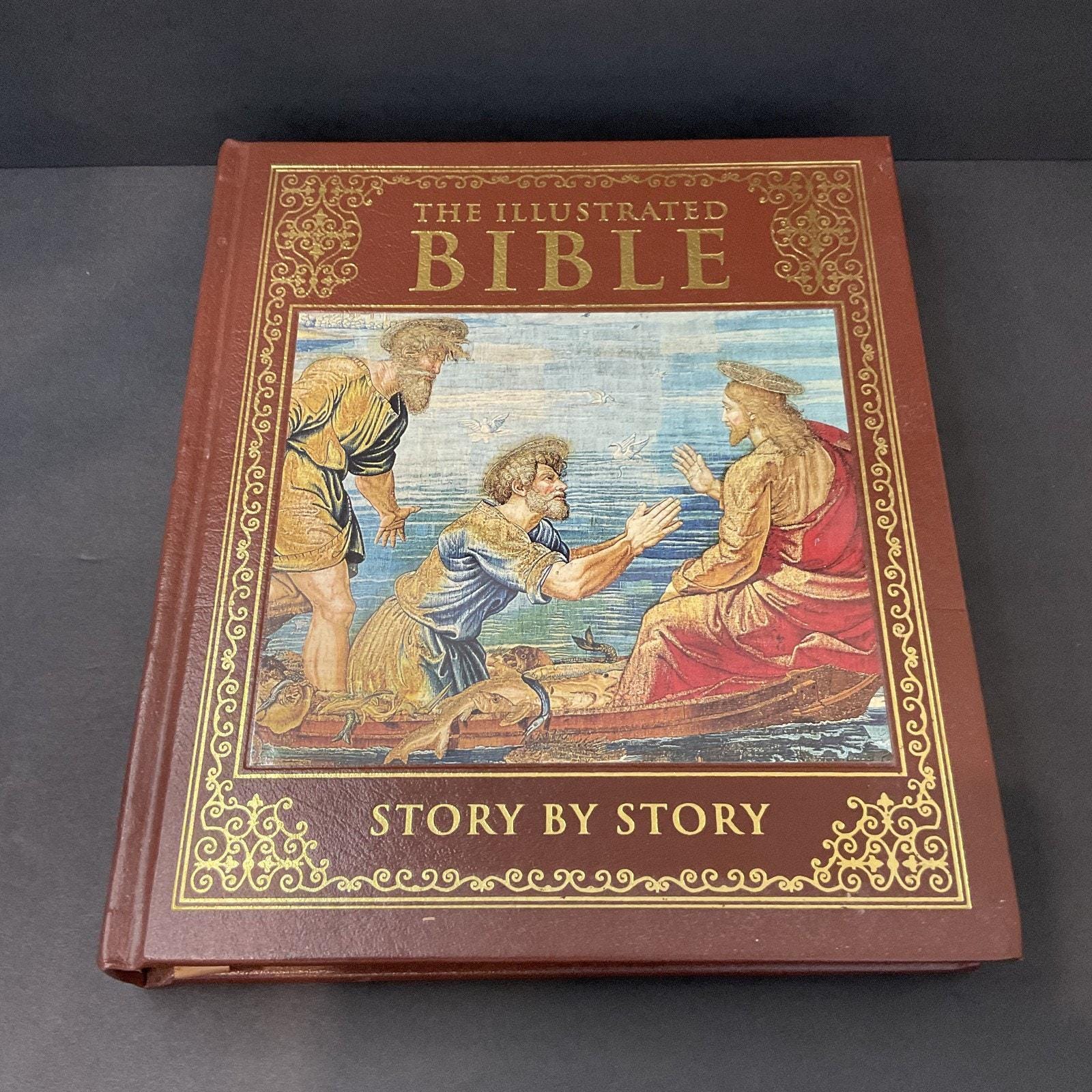 The Illustrated Bible Story by Story DK Publishing Gilt Edges