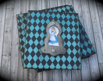 Alice in Wonderland/Mad Hatter's Tea Party KEY HOLE invitation for any occasion...