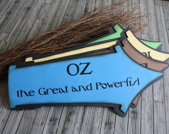 OZ the Great and Powerful...Movie Inspired Whimsical Party Signs
