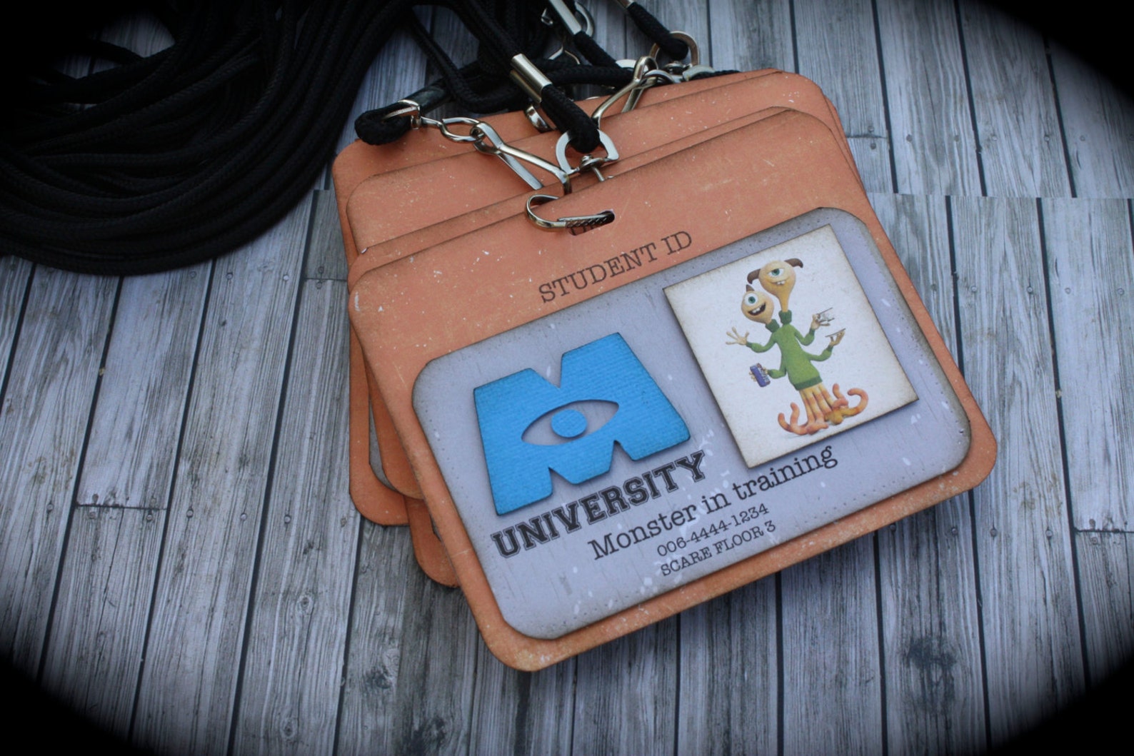 MONSTERS UNIVERSITY ID Tags - Etsy