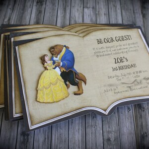 BEAUTY and the BEAST Invitation image 5