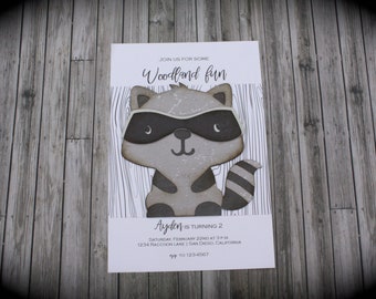 WOODLAND invitation