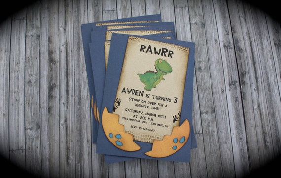 RAWRR...DINO Invite