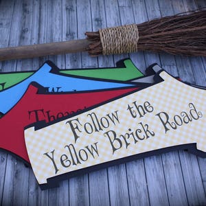 WIZARD of OZ Whimsical Party signs