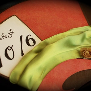 Mad Hatter's Hat Tea Party invite bild 5