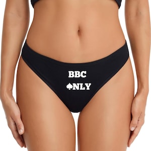 QOS Thong, Queen of Spades Underwear, BBC ONLY Panty