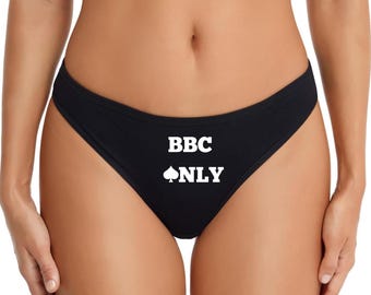 QOS Thong, Queen of Spades Underwear, BBC ONLY Panty