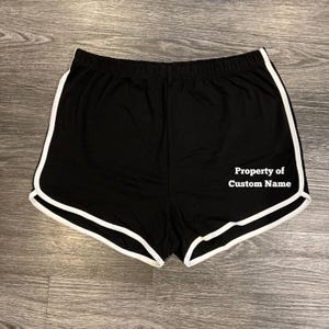 Personalized Dolphin Shorts, Giftable Booty Shorts, Customized Athletic Shorts