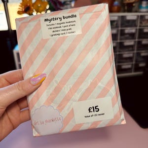 Mystery stationery bundle | Lucky dip | Stationery box | Handmade stationery | Gift for teacher | Gift for student | Fun surprise | Grab bag