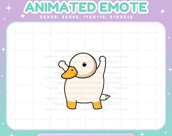 Animated Goose Emote , Smooth Dancing Animal VTuber Streamer Vtuber Live Chat Vibe