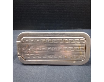 Vintage Rolls Razor Strop art-decostijl circa jaren 1920/30 Made in England metalen kast Sheffield Steel