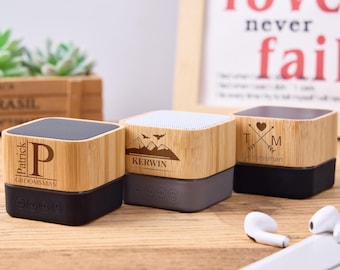 Personalized Engraved Bluetooth Speaker,Portable Bluetooth Speaker,Camping Audio,Groomsmen Proposal,Bachelor Party Gift,Wedding Gift for Him