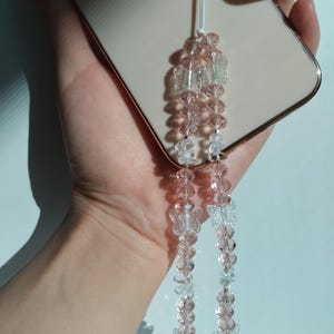 Cute Phone Charm, Customizable Phone Charm, Beaded Charm, Baroque Pearl Phone Charm, Y2K Phone Charm,Elegant Charm, Gift for Her