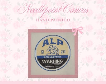 Lienzo para bordar ALP Chilled Mint / Pintado a mano