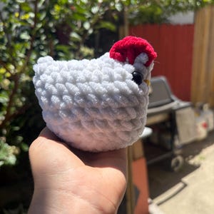 Gehäkelte Huhn Plüschtier