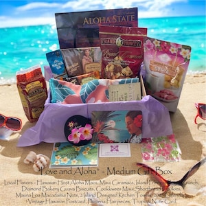 Love and Aloha - Mittlere Geschenkbox aus Hawaii