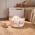 Personalized Basket · Baby Gift · Personalized Baby Shower Gift Basket · Rope Cotton Baby Gift Basket · Storage baskets · Toy Basket product logo