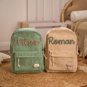 Sac à dos personnalisé pour enfants - Cartable léger et durable pour tout-petits - Bretelles réglables - Cartable pour tout-petits