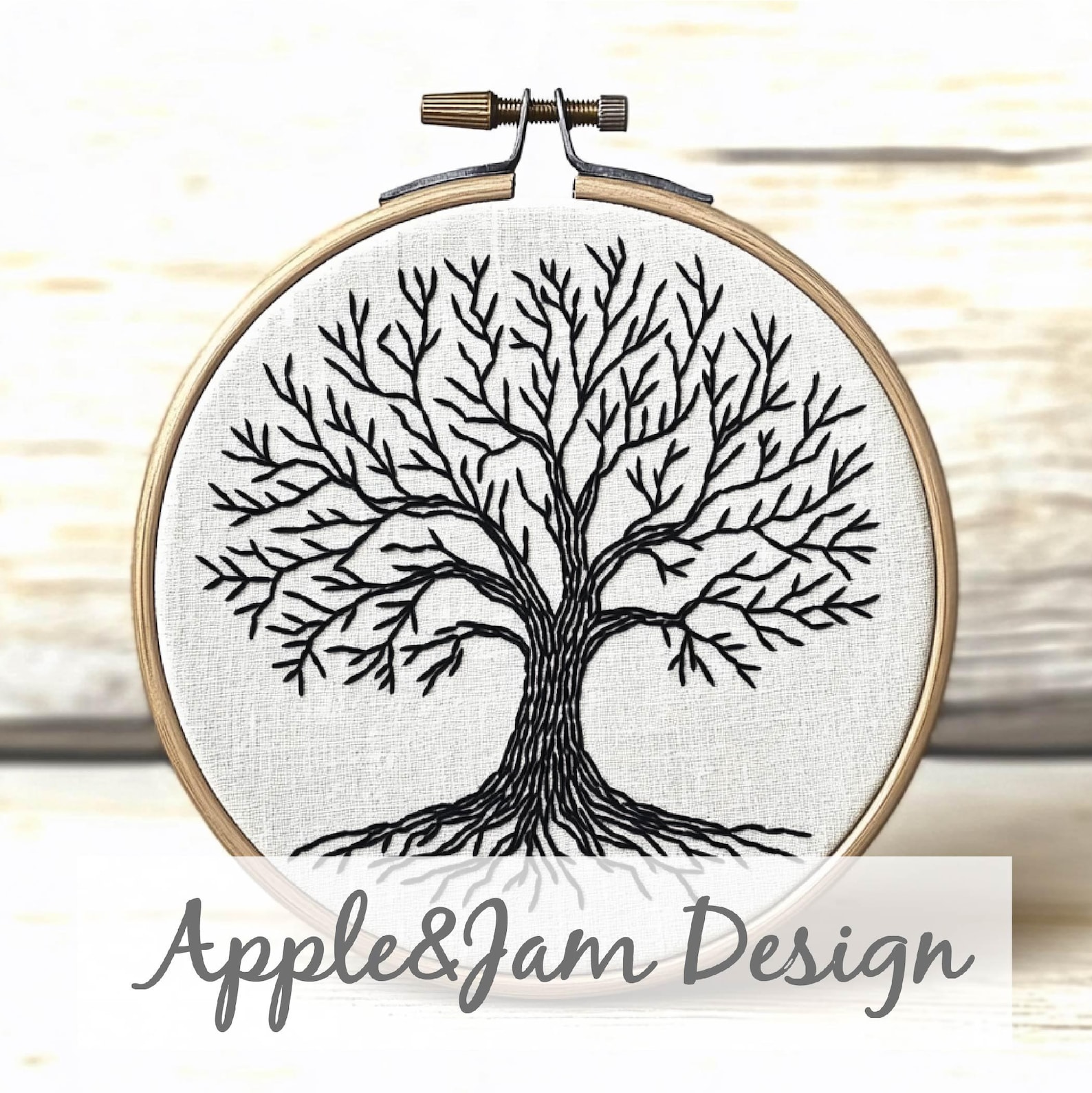 Tree of Life Embroidery Pattern Tree Embroidery Plants Embroidery ...