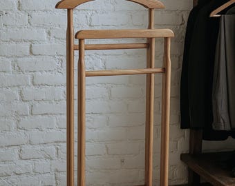 ヴィンテージ木製パンツラック、パンツハンガー - Etsy 日本