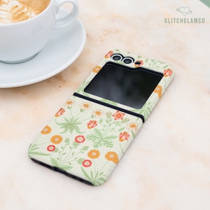 Citrus Orange Phone Case for Samsung Galaxy Z Flip 7, 6/7 FE, 5, 4