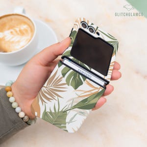 Citrus Orange Phone Case for Samsung Galaxy Z Flip 7, 6/7 FE, 5, 4