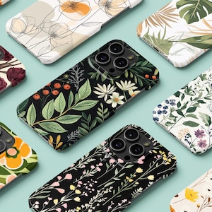 Botanical case for Samsung Galaxy S24 FE S23 pro S25 Ultra S22 plus S21 S20 Note 20 10 9 8 Galaxy A22 A12 A14 A52 5g A51 A55 A71 floral gl0