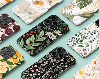 Botanical case for Samsung Galaxy S24 FE S23 pro S25 Ultra S22 plus S21 S26 Note 20 10 9 8 Galaxy A22 A12 A14 A52 5g A51 A55 A71 floral gl0