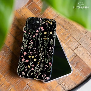 Dark flower case Moto G Power 5G Moto 5G uw ace G Stylus 5G 2024 G Play 2023 Edge 60 Moto E6s ONE Motorola G84 G9 G32 G7 G54 G24 G53 gl003