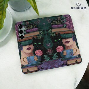 Book lover wallet case for Google Pixel 10 9 8 8a 7 7a 6 & Moto G Flip Card Holder Cover Moto G Stylus Power Edge gl123 image 7